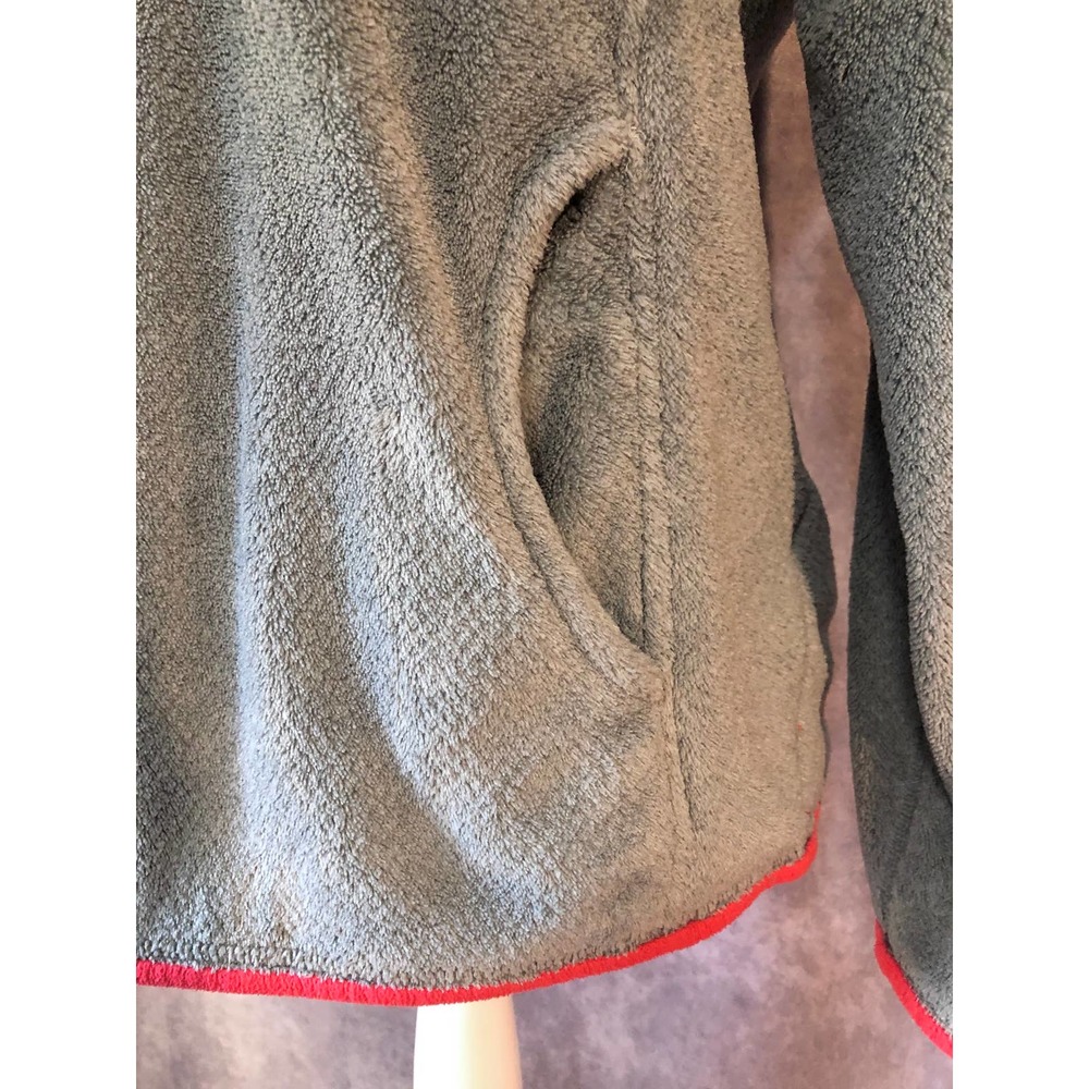Patagonia Women’s Medium | Gray and Coral Shirts Synchilla Retool Pullover - Picture 2 of 10